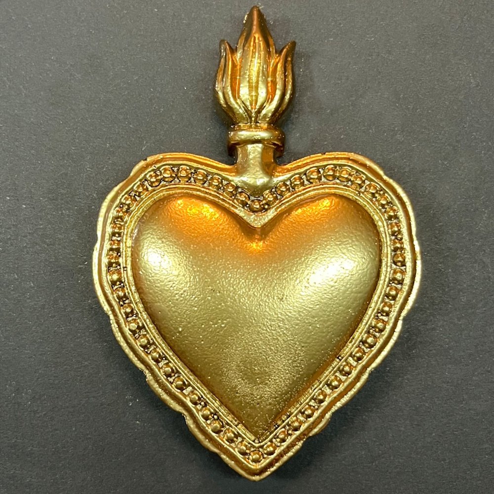 Petit ex-voto perlé
